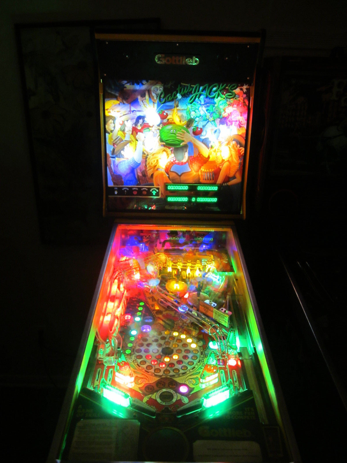 Cactus Jack NON GHOSTING Lighting Kit custom SUPER BRIGHT PINBALL LED KIT