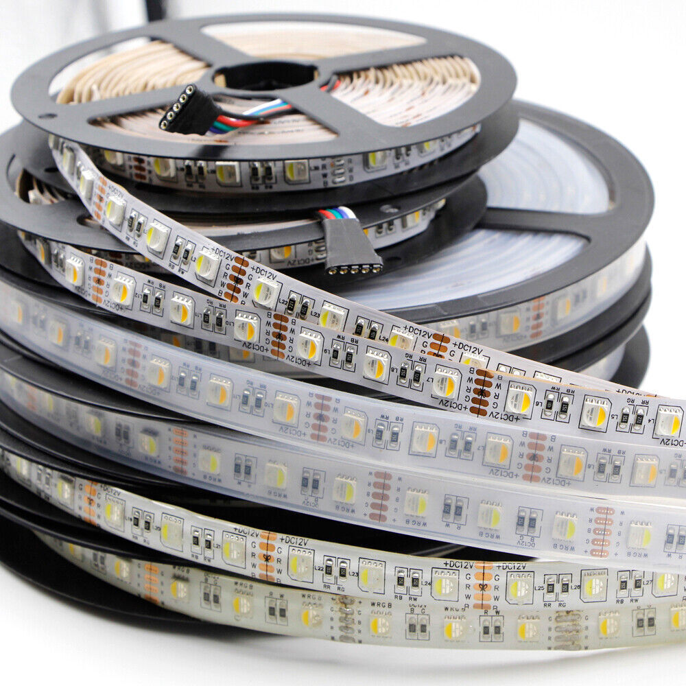 4in1 RGBW RGBWW LED Strip Light 5050 SMD Flexible led tape lamp 12V 24V 1/3/5m