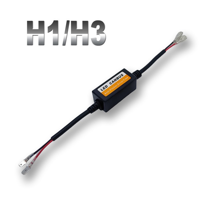 2pcs Car LED Headlight Decoder Error Free Anti Flicker H1 H4 H7 9005 9004 H13