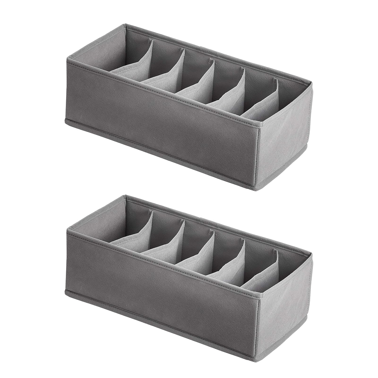 Closet Drawer Dividers Underwear Organizer 2 Pack New