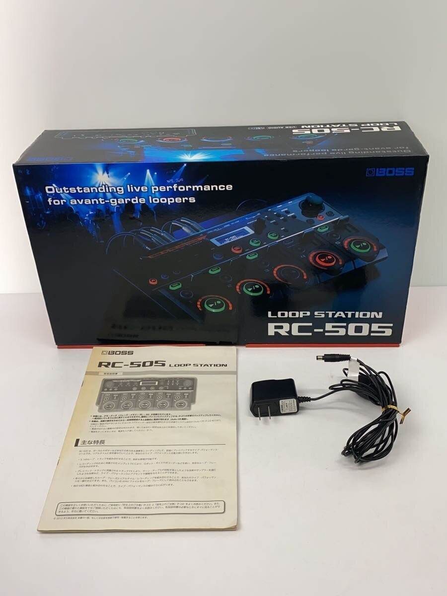 BOSS RC-505 Loop Station Table Top Multi-Effects Pedal Phrase Recorder Used JPN
