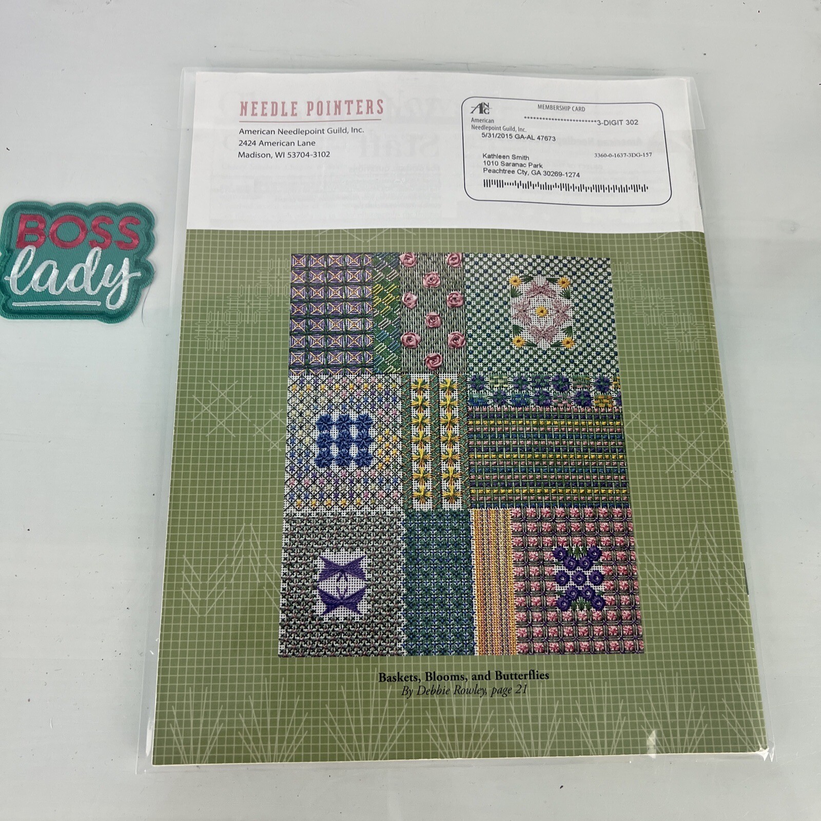 May 2015 NEEDLE POINTERS magazine by The American Needlepoint Guild Inc.