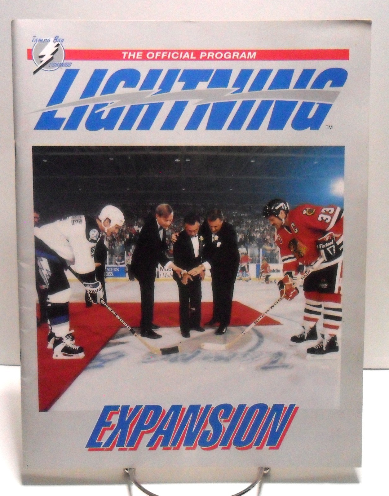 OCT. 20, 1992 - NHL - OFFICIAL PROGRAM - TAMPA BAY LIGHTNING - EXPANSION TEAM