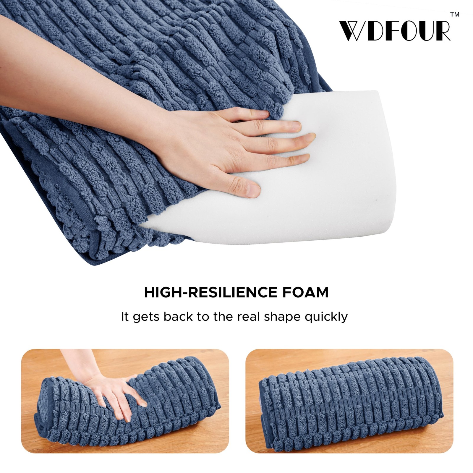 WdFour Headrest, Neckroll Pillow, Support Cushions for Neck, Back or Foot for...