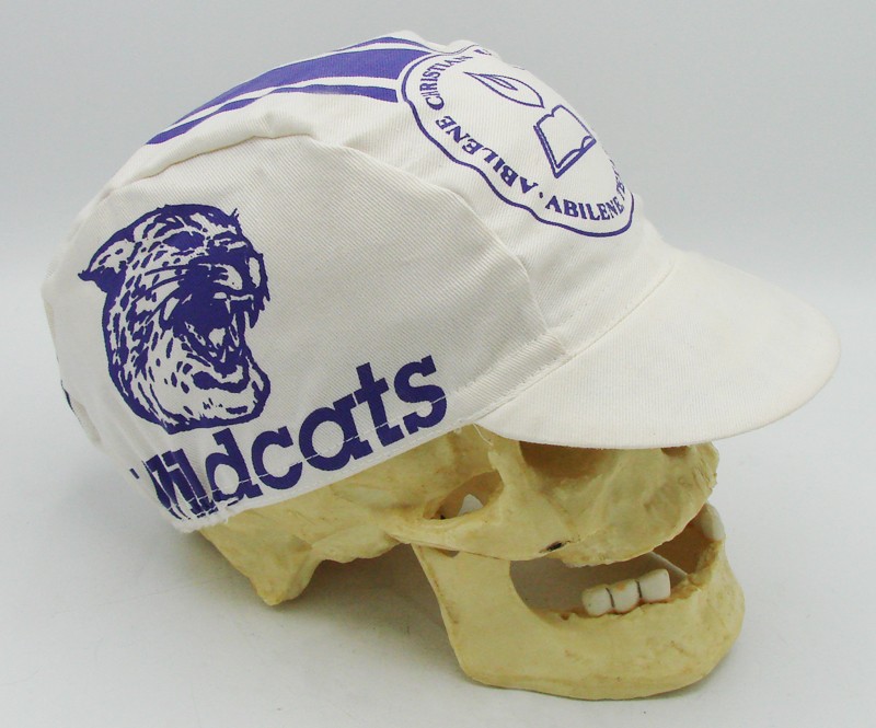 Vintage Kappit Cycling Bicycle Hat Abilene Christian University ACU Wildcats Cap
