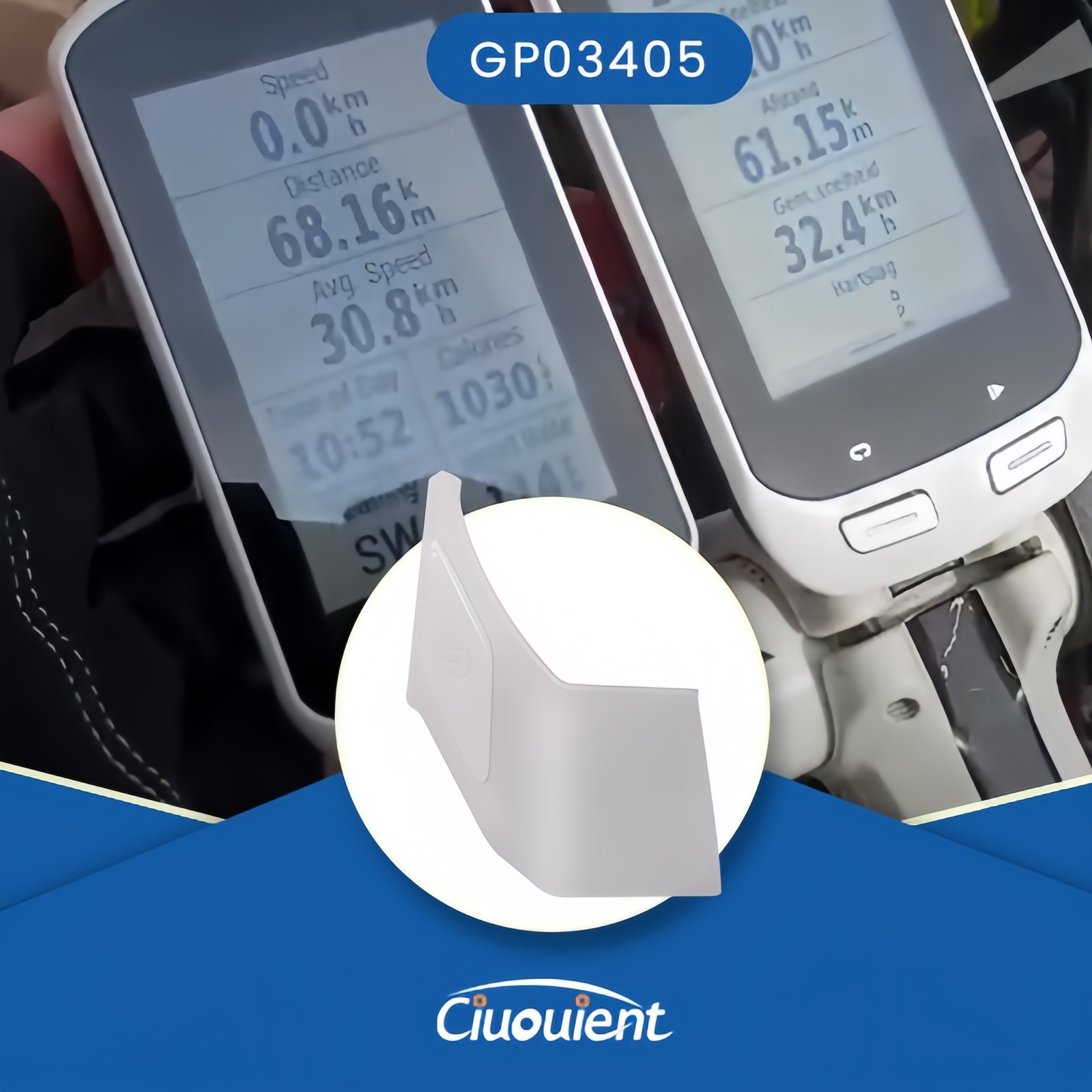 1x Rubber Power Button For Garmin EDGE 1000, Explore 1000 Approach G8 GP03405