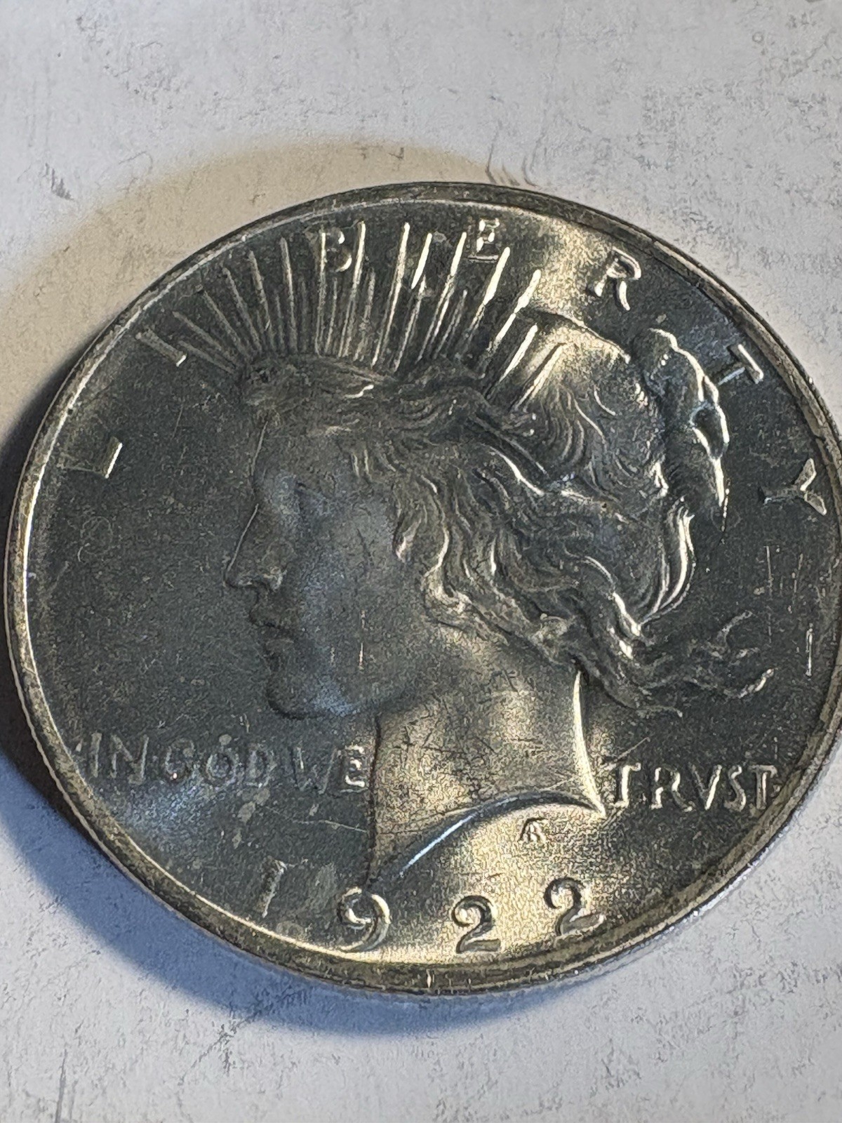 1922-1925 - 90% Silver Peace Dollar Random Year/Mint BRILLIANT UNCIRCULATED BU