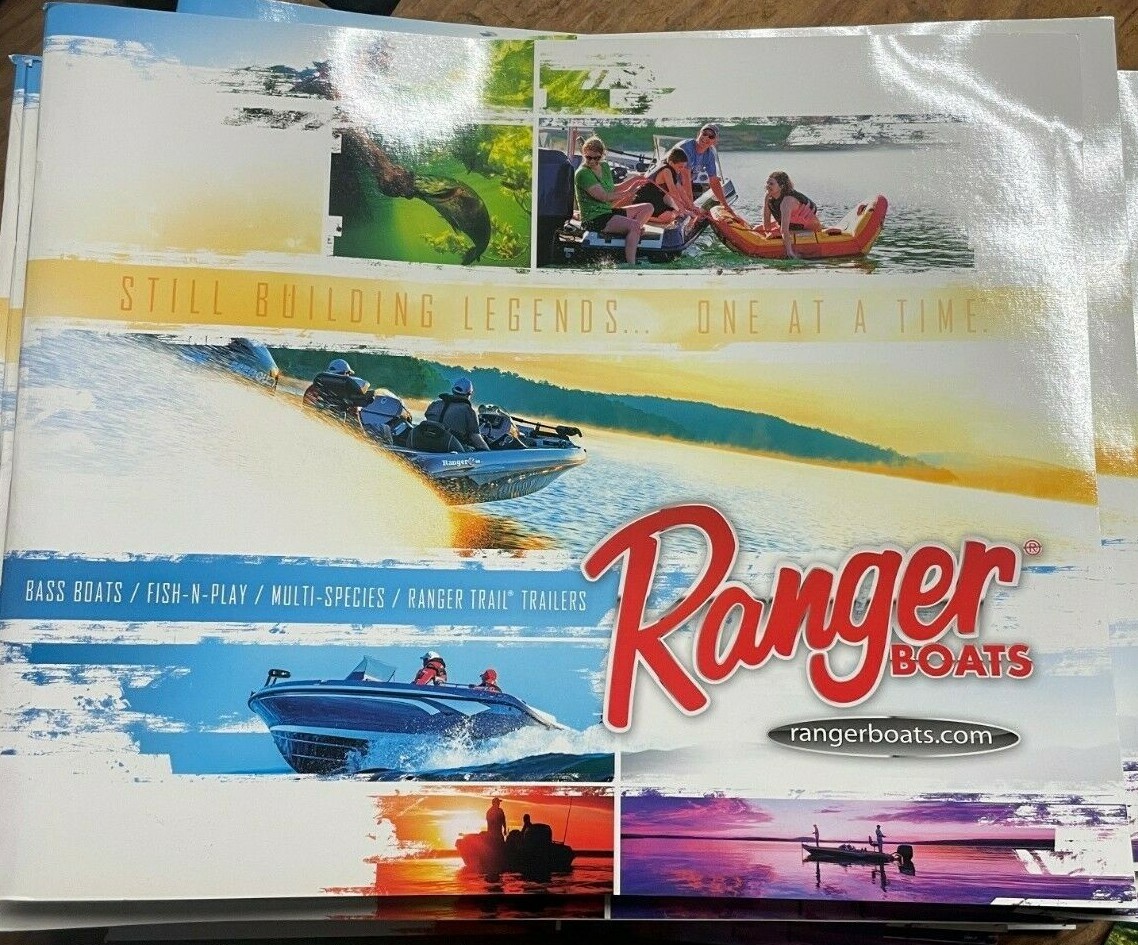 Ranger Boats 2017 consumer boat catalog brochure bass