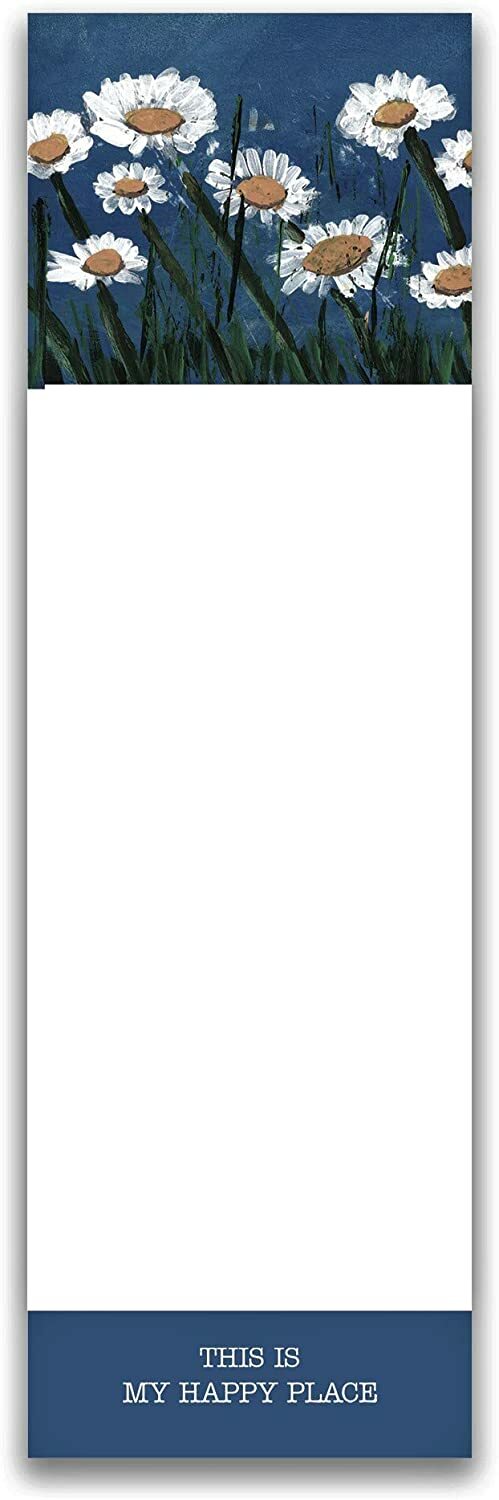 Primitives By Kathy My Happy Place Today Magnetic List Notepad ~ 60 Pages