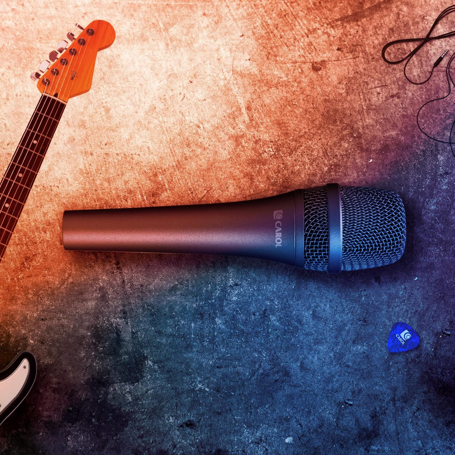 AC-910 Vocal Microphone - Cardioid Dynamic Microphone with AHNC Noise Cancellati