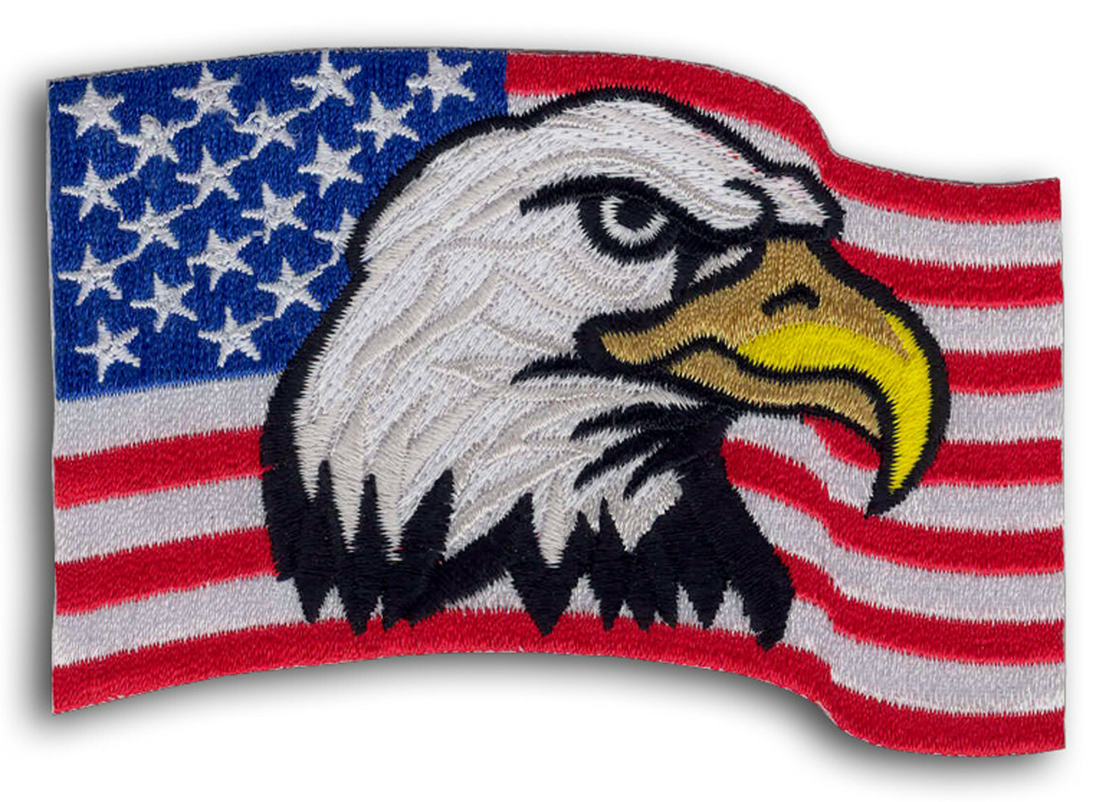 United States of America Flag Eagle Patch 3 1/2" x 2" (h)