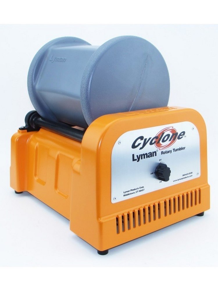 Lyman Cyclone Rotary Tumbler Brass Cleaning Large Capacity Drum 115 Volt 7631550