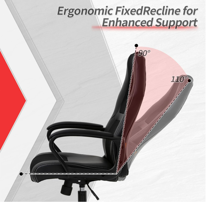 sillas de oficina negro de escritorio silla gamer con ruedas para gaming Regalo