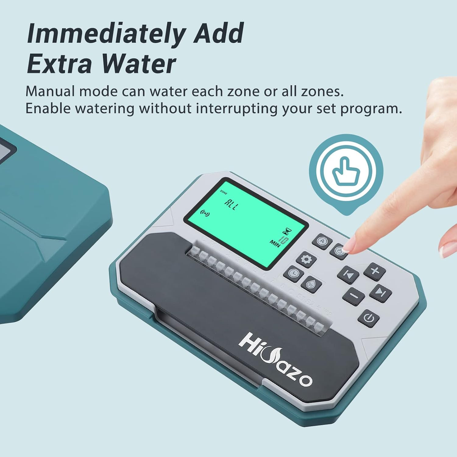 Smart Indoor Sprinkler Controller 8 Zone, Wifi Irrigation System Controller