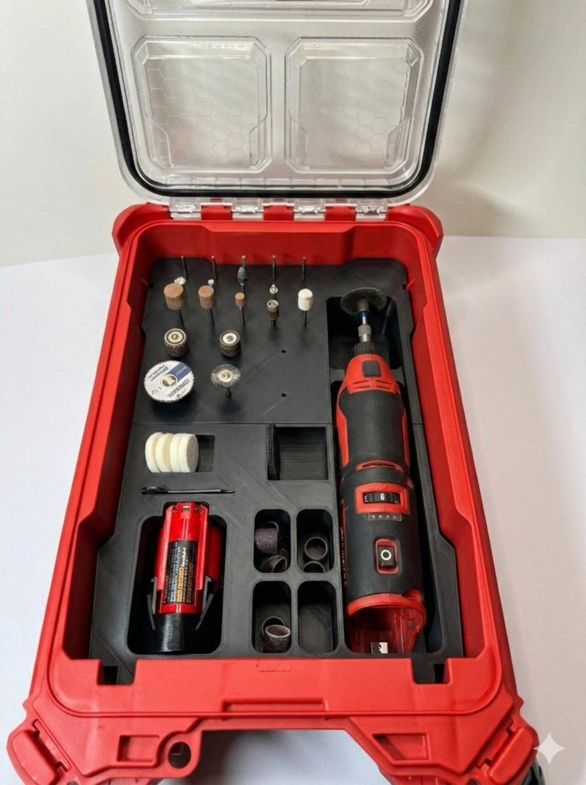 Insert for Milwaukee Packout (48-22-8435) for Brushless Rotary Tool (2525-20)