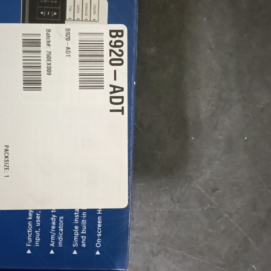 Bosch 2 Line Alpha Numeric Alarm Keypad B-Series B920-ADT