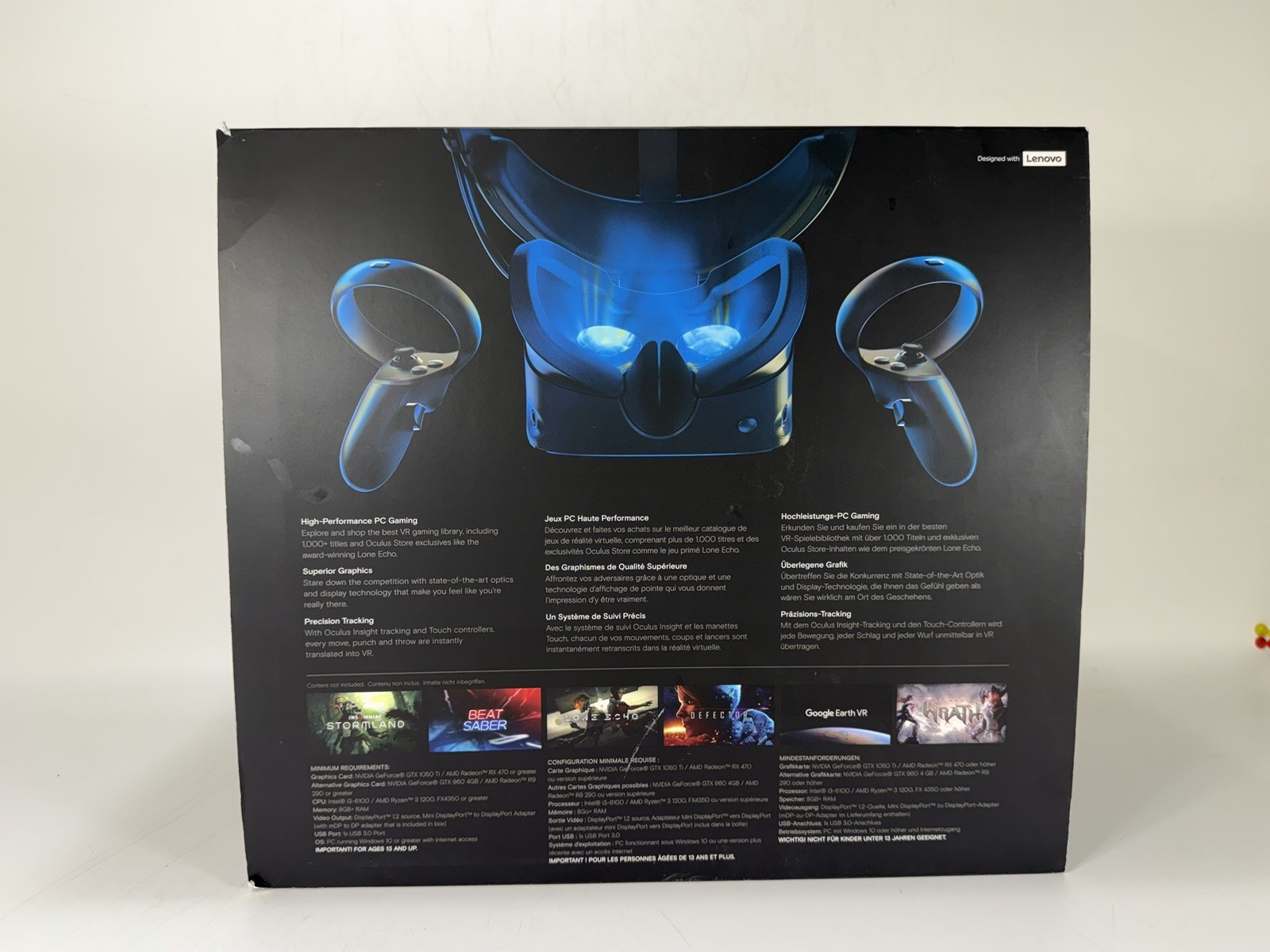 Oculus Rift S PC-Powered VR Gaming Headset - Full Set in Original Box