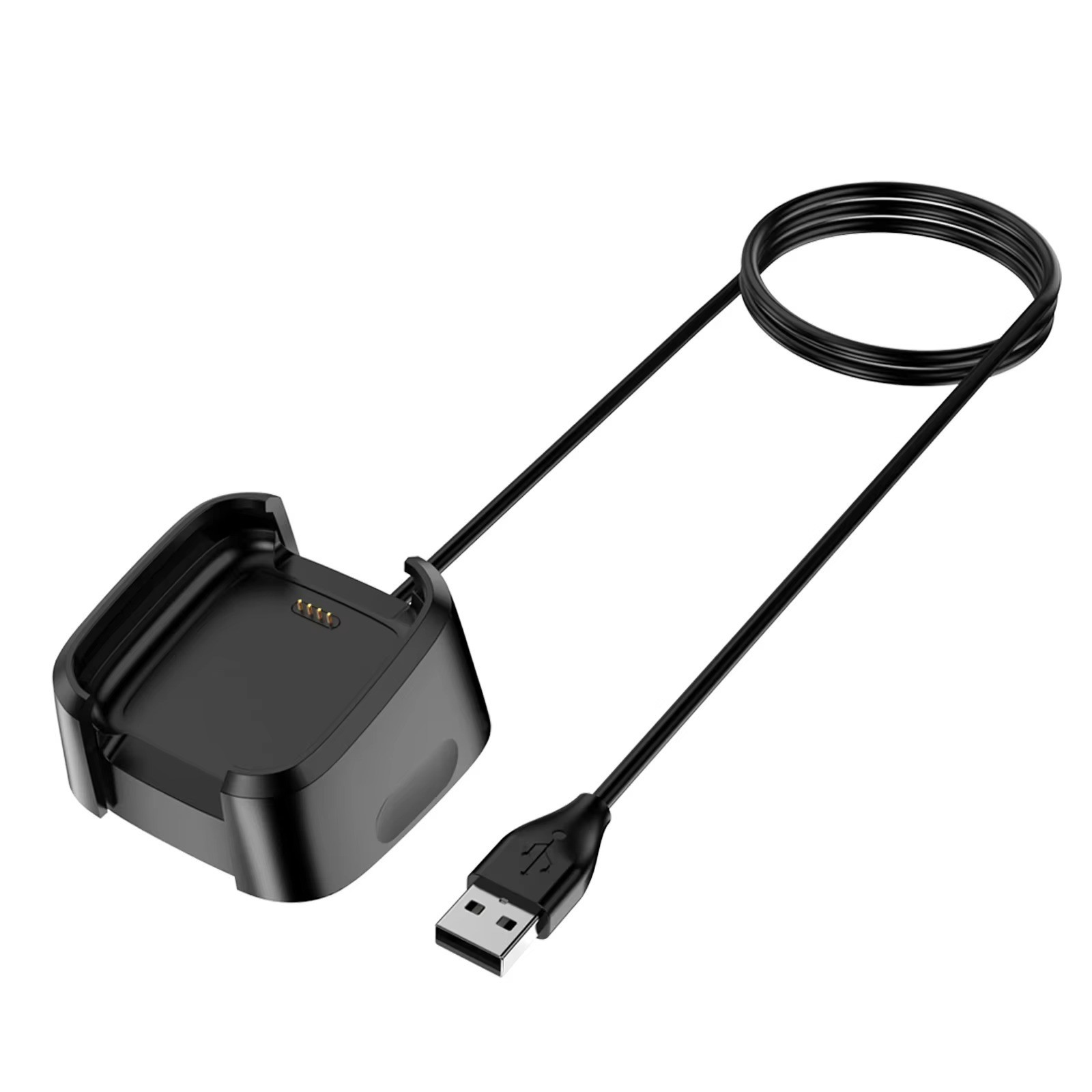 For Fitbit Versa 2 USB Charger Charging Power Dock Cradle Smart Watch