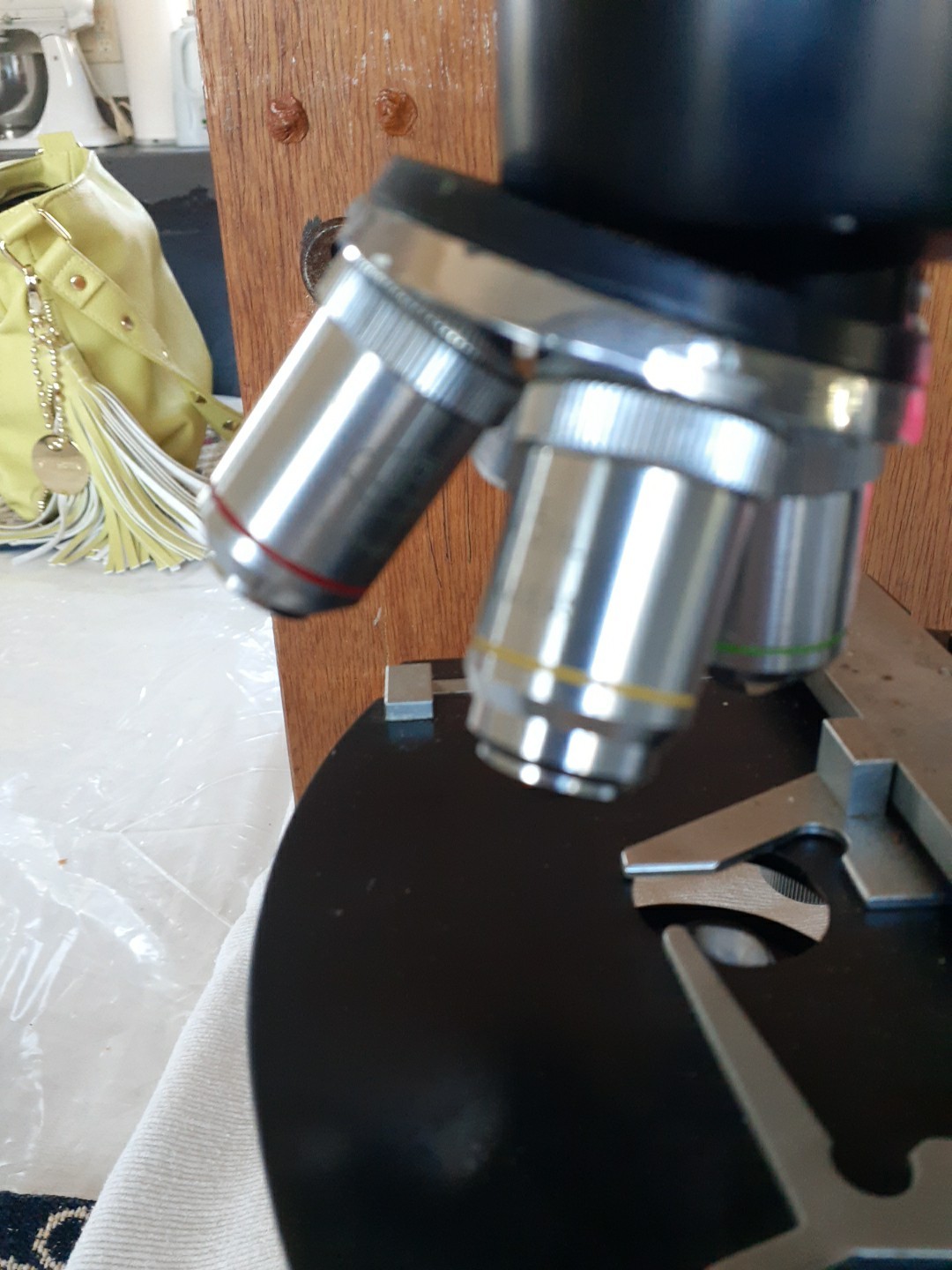 Vintage Ultralux Wetzlar Microscope w Case