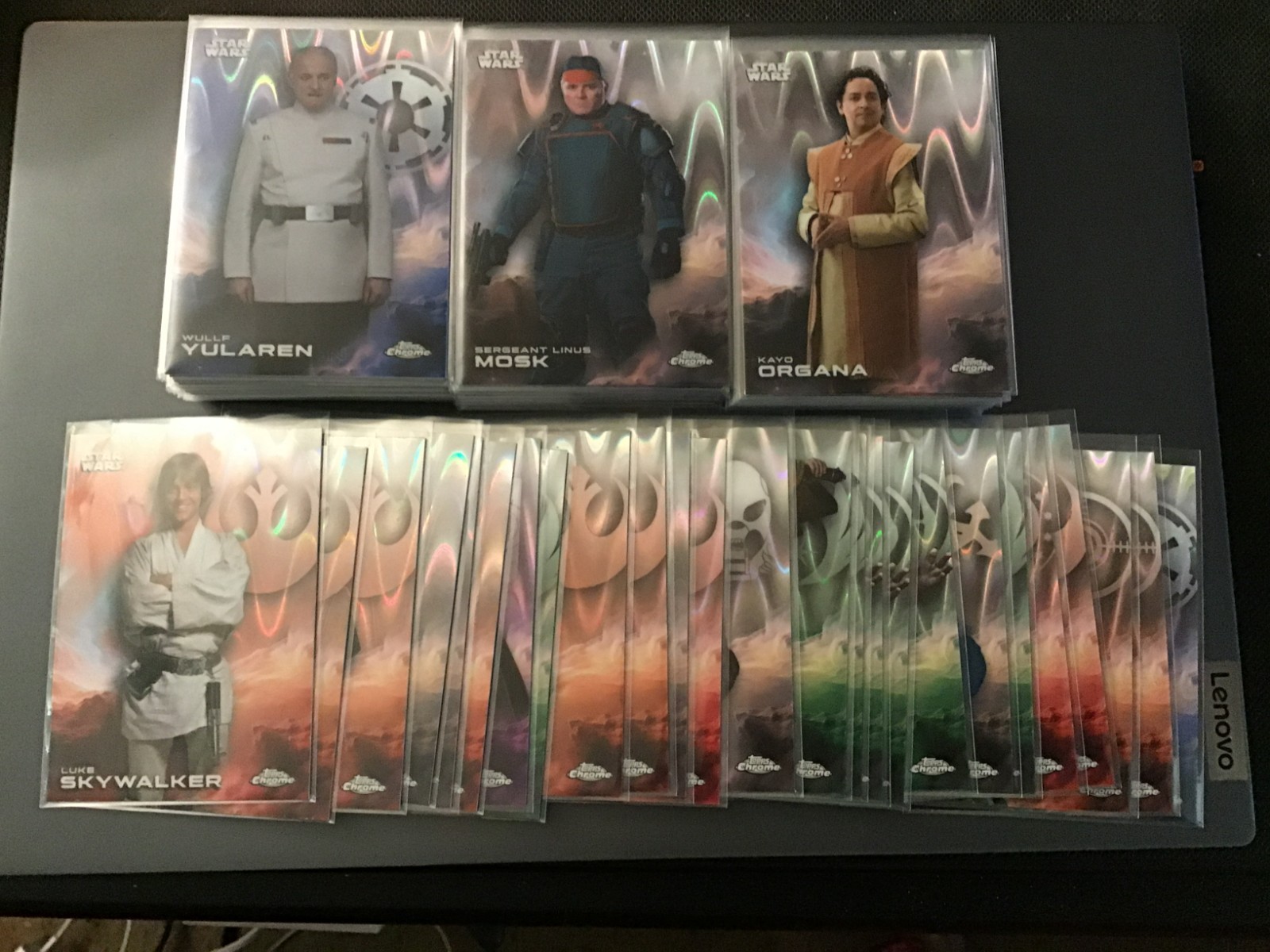 2025 Topps Chrome Star Wars RAYWAVE REFRACTORS  pick a card finish your set