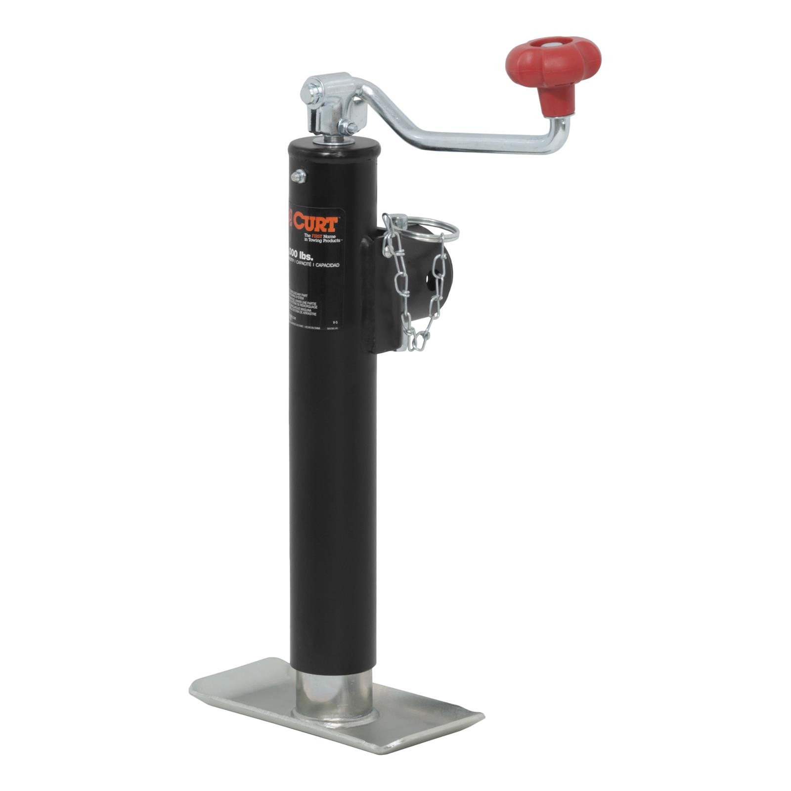 CURT Manufacturing Pipe Mount Swivel Jack 28320