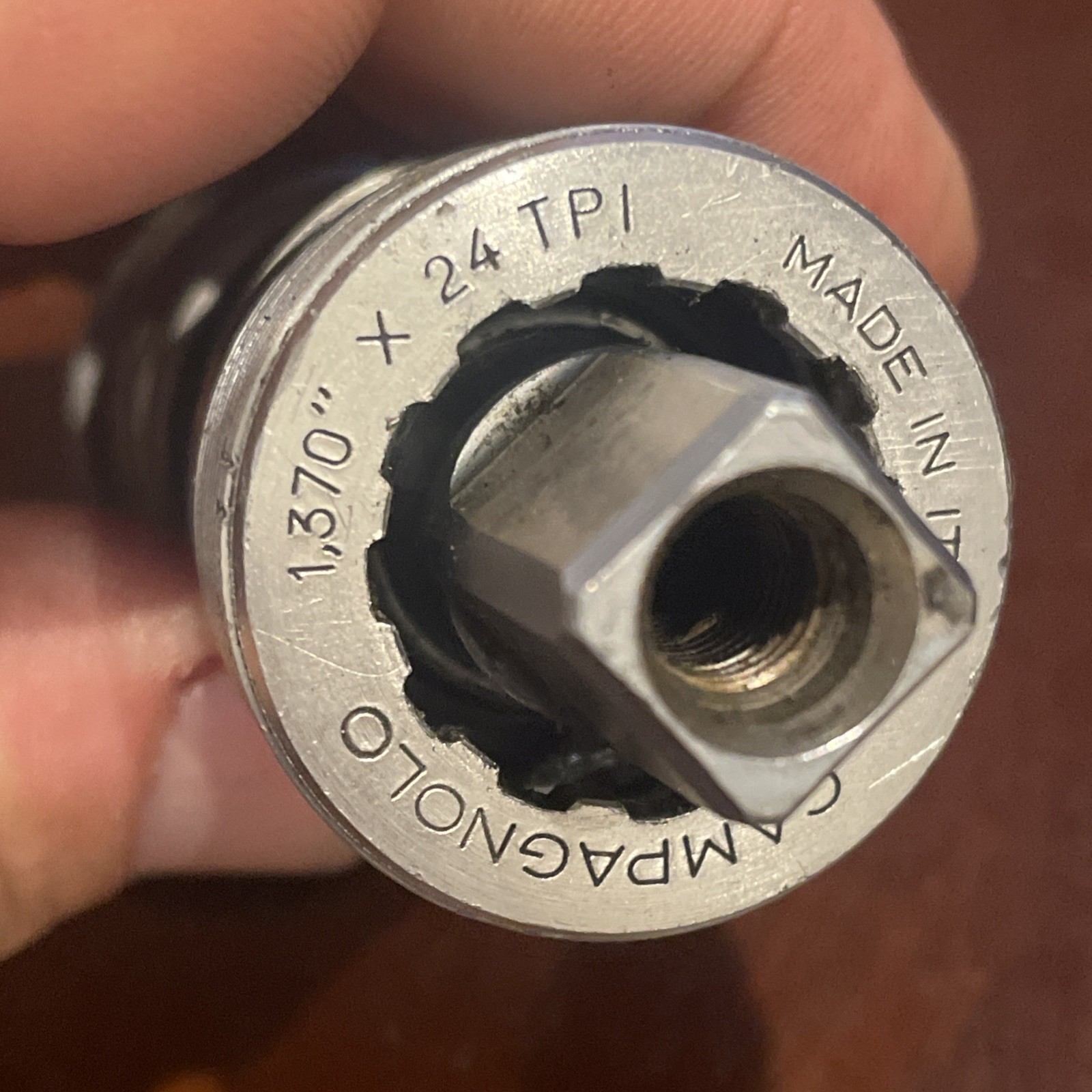 Campagnolo Record Square Taper Bottom Bracket 111mm English Threads