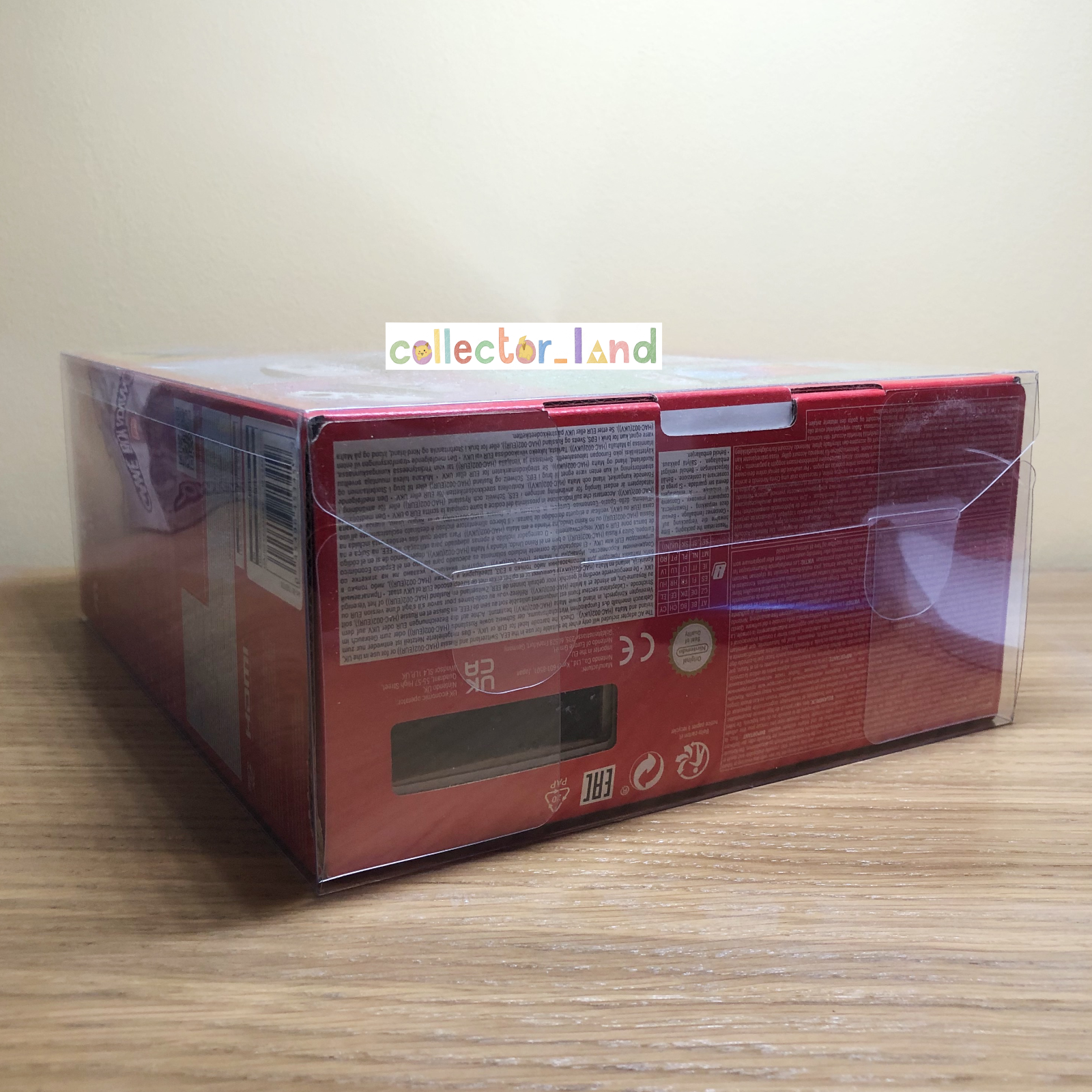 BOX PROTECTOR New Nintendo Switch OLED Console STRONG 0.5mm PLASTIC DISPLAY CASE