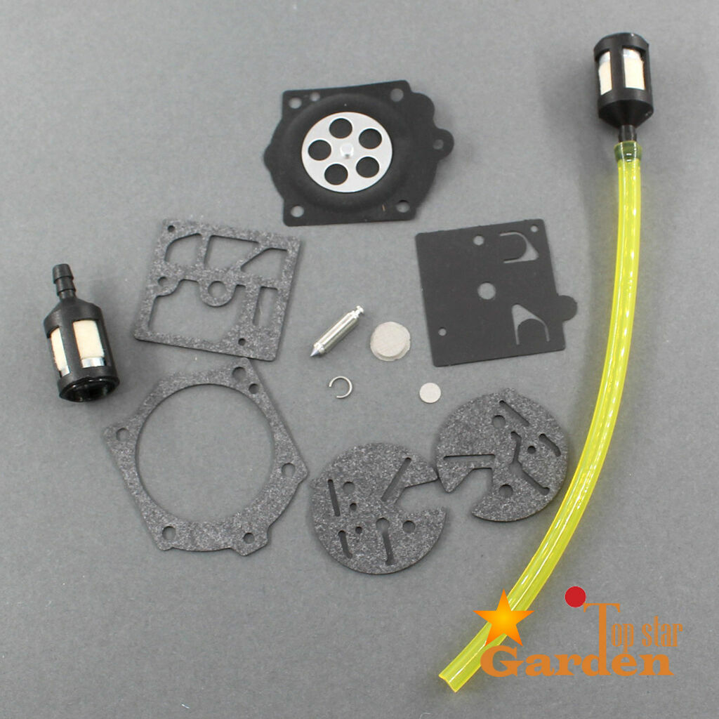 Carb Repair Rebuild Kit For POULAN PRO 3400 3700 3800 4000 PP395 PP385 PP375