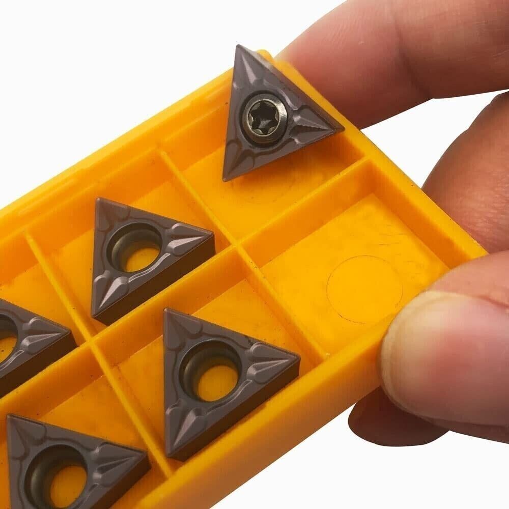 10PCS TCMT16T304 carbide Turning insert +T15 wrench + 10PCS M4x10 Screws