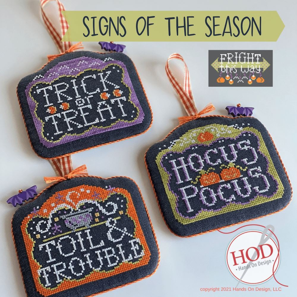 Signs of the Season by by Hands On Design cross stitch pattern