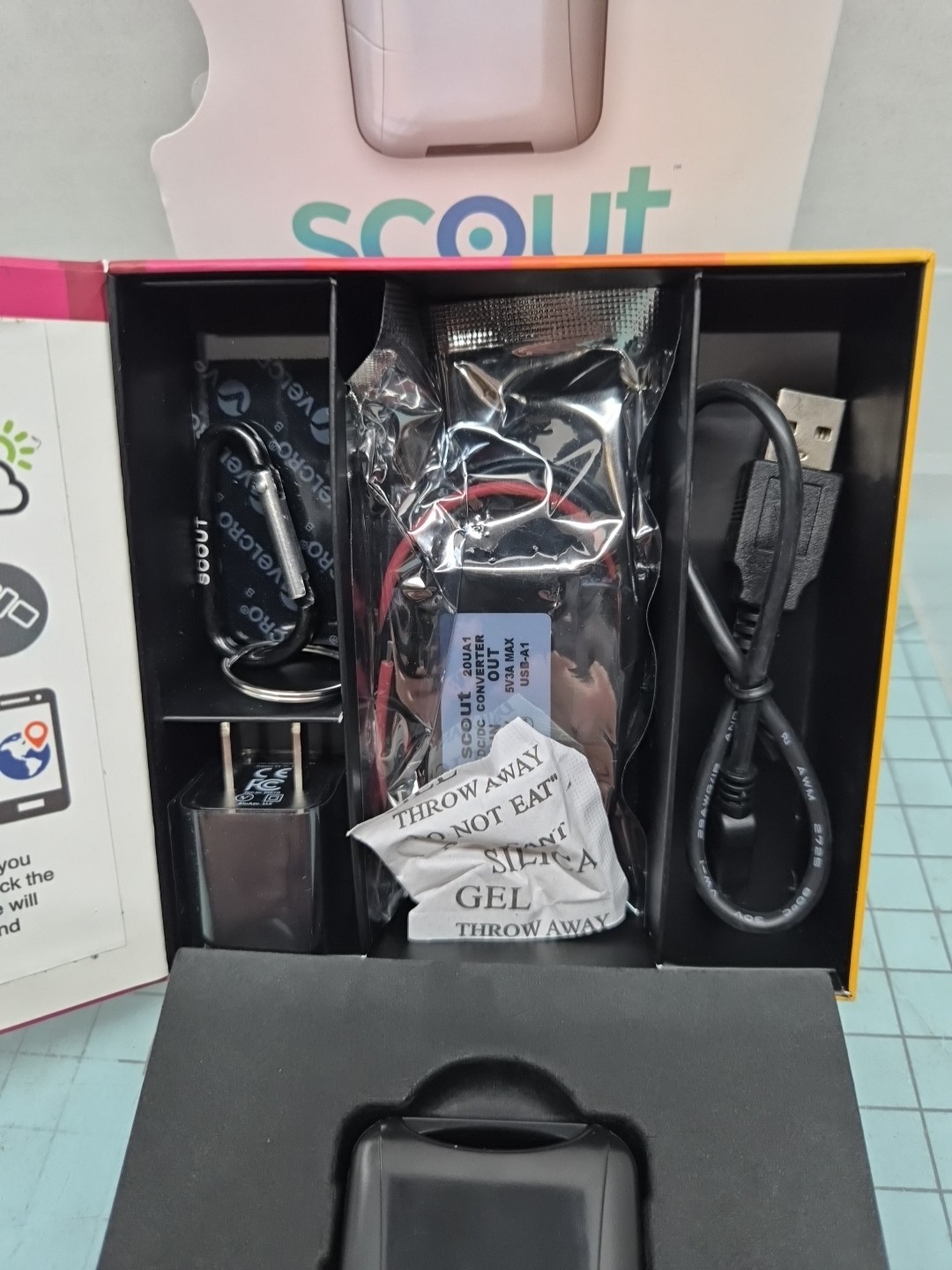SCOUT Smart & Mighty GPS Tracker V 5.3 Black M/ATV Black