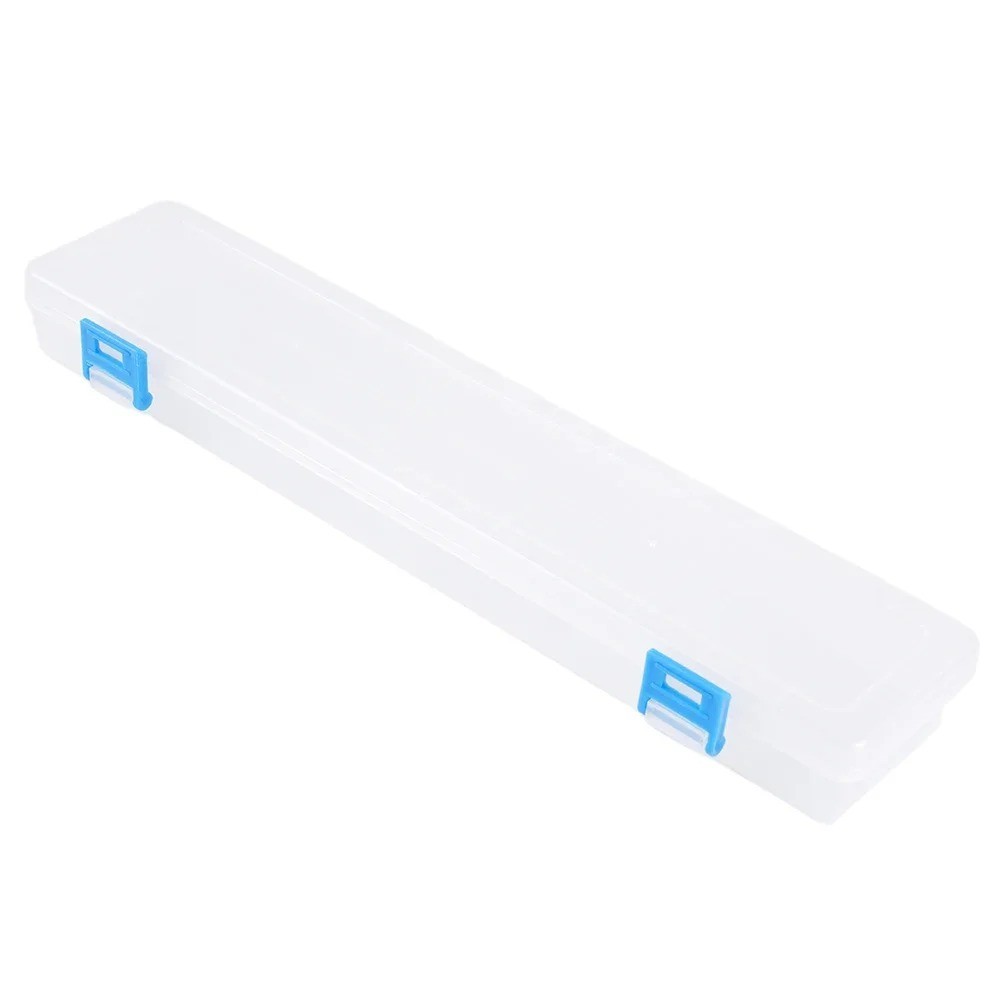 White Storage Box 33cm Art Brush Pencil Case Organizer Drawing Craft Tool