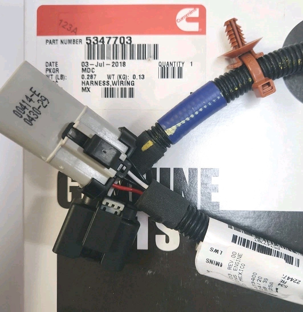 Genuine Cummins 5347703 Turbo Actuator VGT Adapter Harness 6.7L HE300VG HE351VE