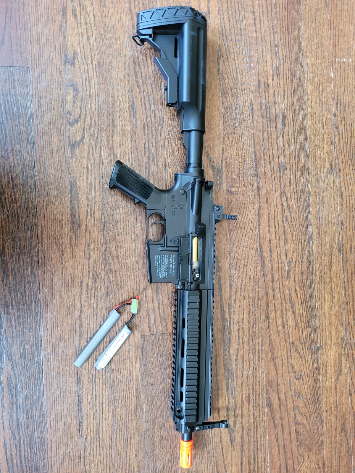Umarex HK416 AEG 6mm Electric Airsoft Rifle - Black (used, good condition)