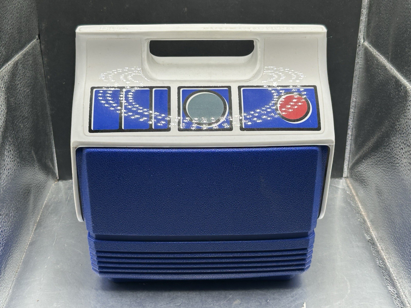 Vintage Igloo Playmate Pal Cooler Star Wars R2D2 7Qt 6L Blue LucasFilm LTD