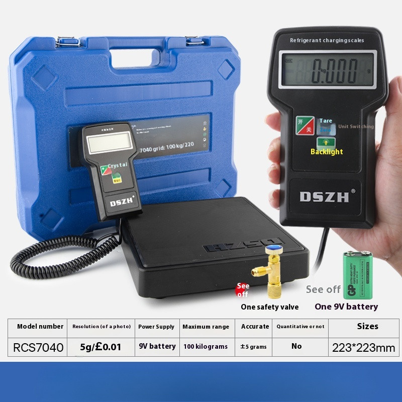 Electronic Scale Automatically Programmed Quantitative Fluoridation Tool
