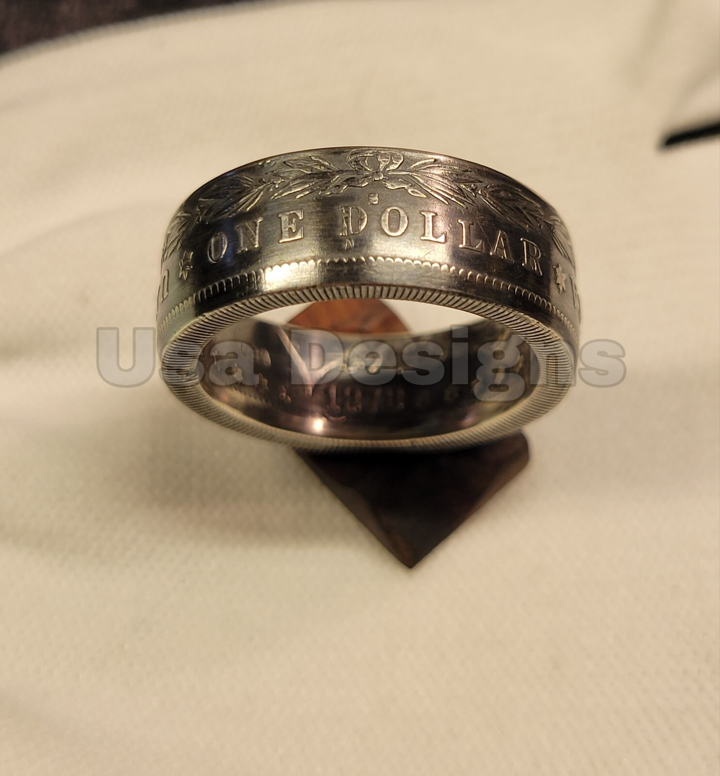 Hand Made .900 Silver Mogan Dollar