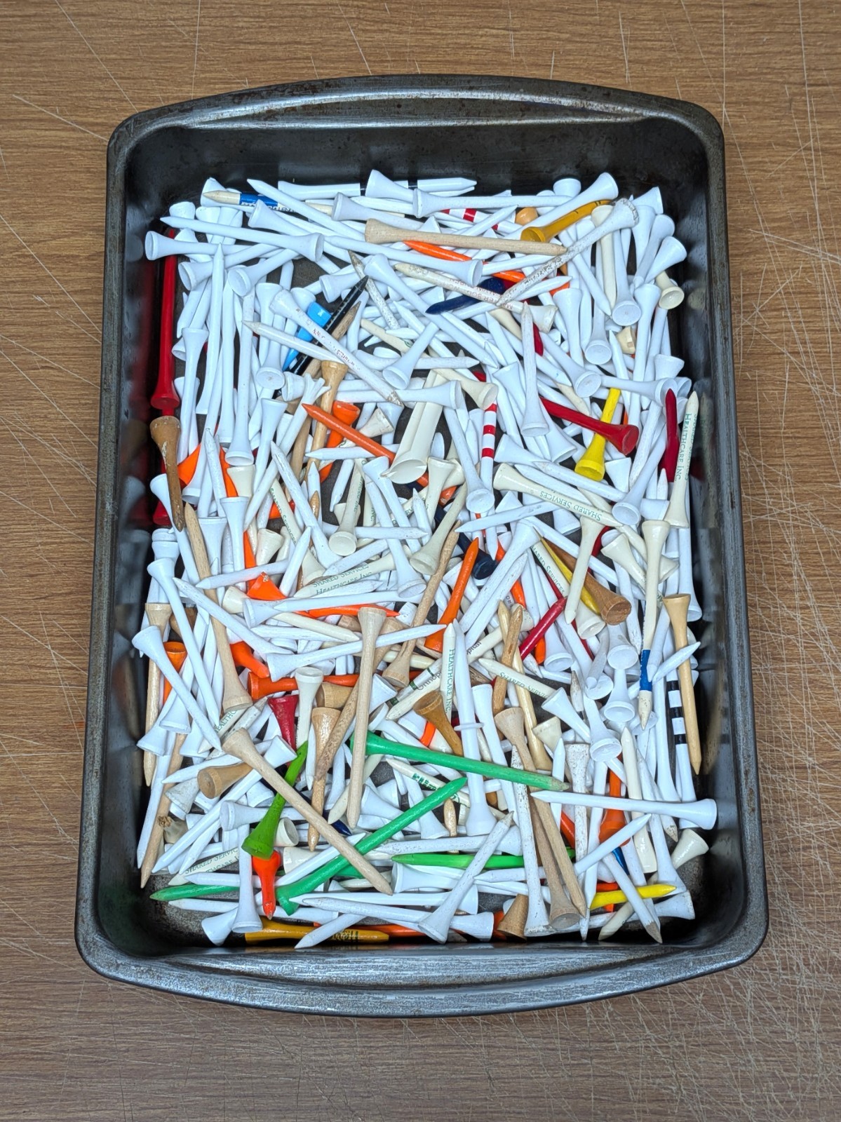 GOLF TEES - 13 oz - NEW AND GENTLY USED - DIFFERENT KINDS, SIZES AND COLORS