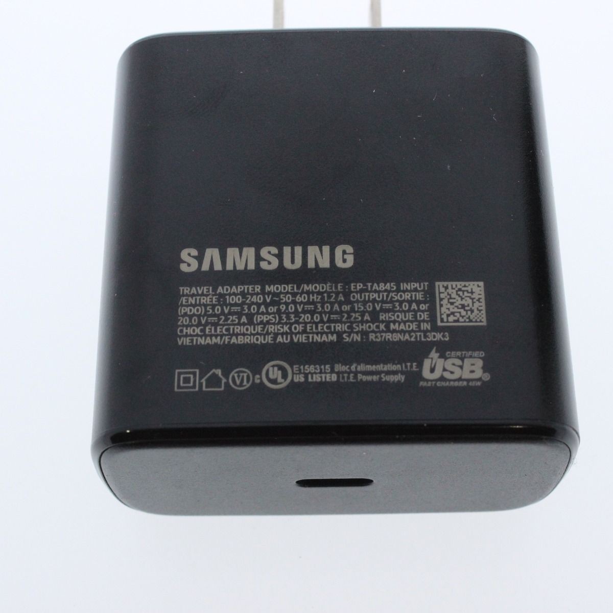 Samsung USB-C Wall Charger 45W Black EP-TA845 Black ( SET OF 2X CHARGERS )