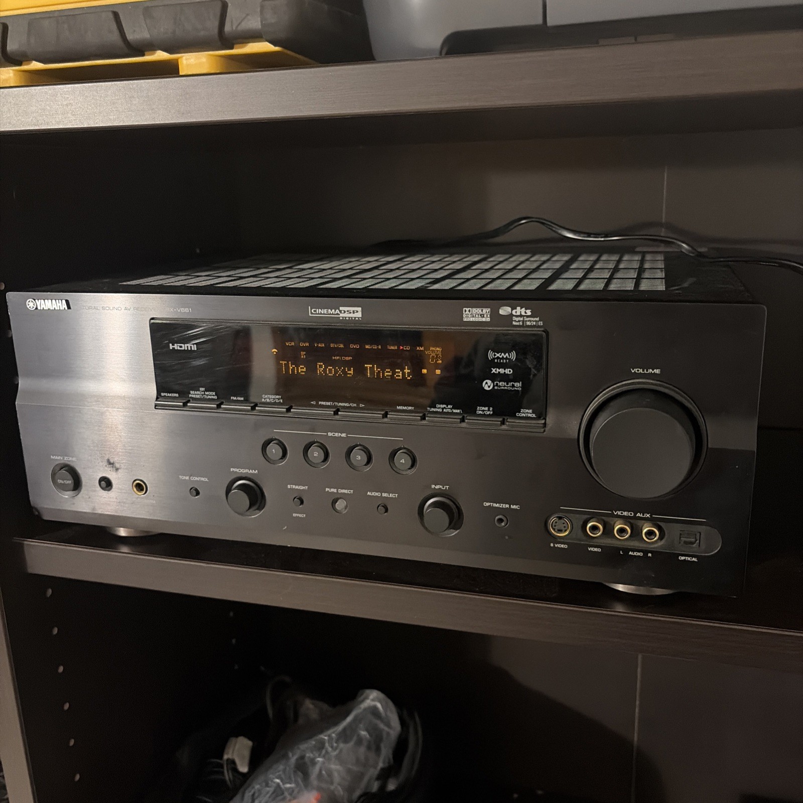 Yamaha RX-V661 - 7.1 Ch HDMI Home Theater Surround Sound Receiver Stereo System