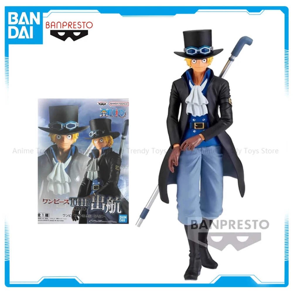 In Stock Bandai Original BANPRESTO Anime ONE PIECE Sabo THE Sailing PVC Action F