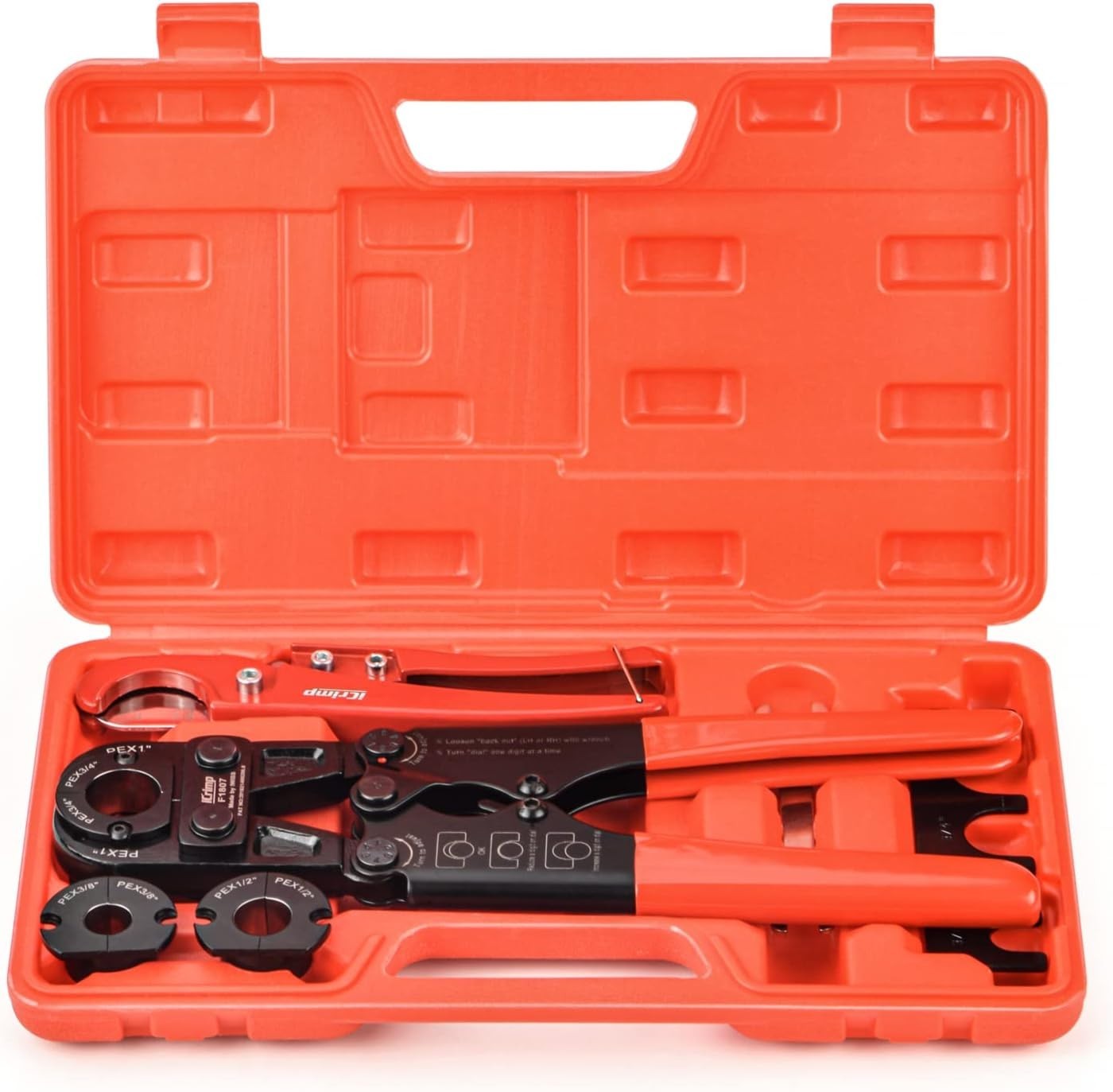 Professional iCrimp PEX Crimping Tool Kit for Efficient Plumbing Installations