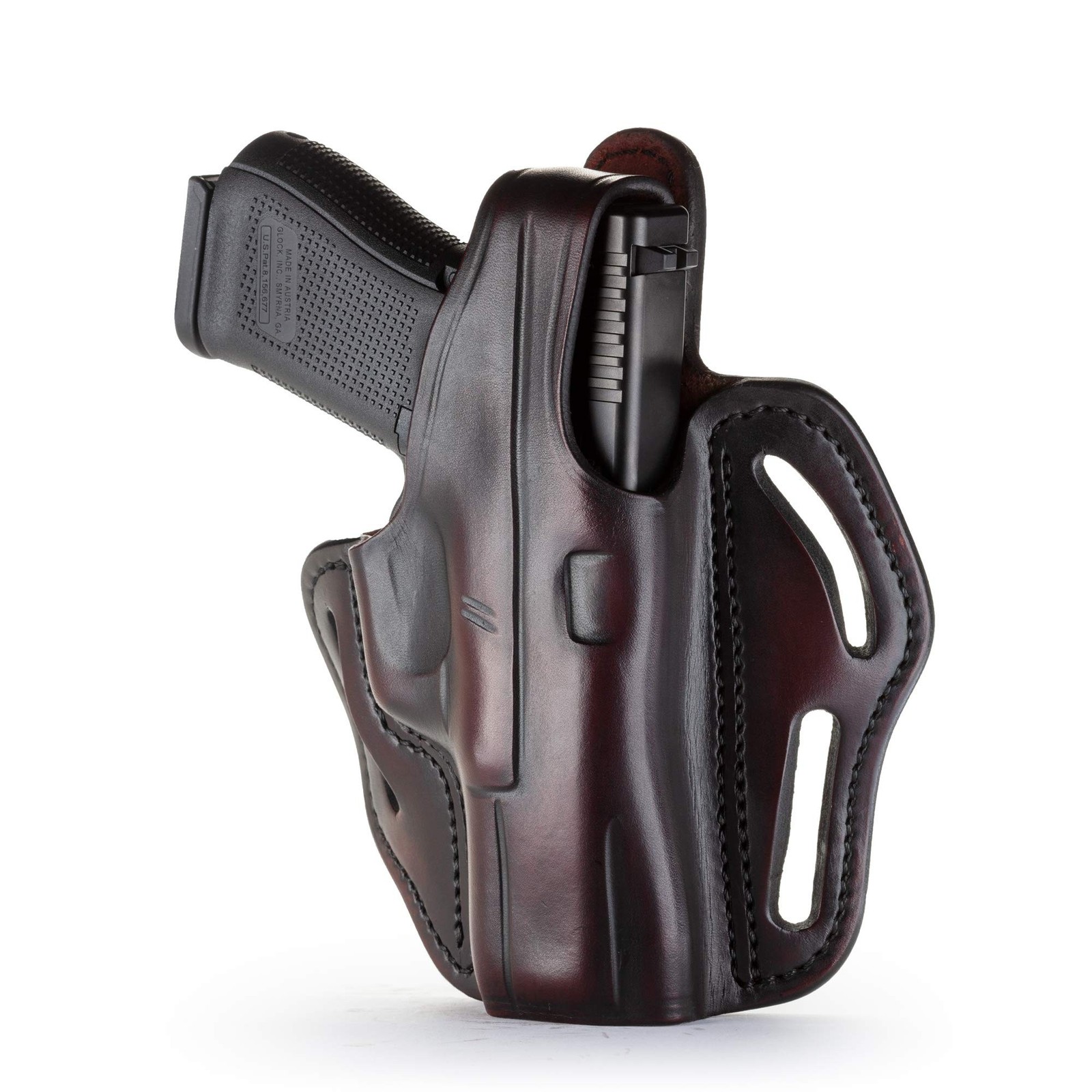 1791 Gunleather Thumb Break OWB Gun Holster Fits Glock 19, 17, 23, Sig P229 |...