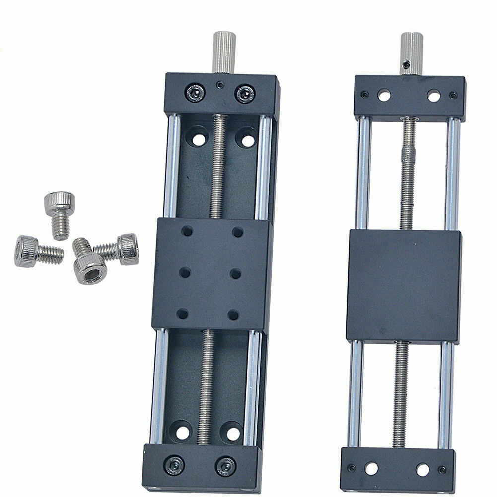 XY Axis Manual Sliding Table Stage Adjustable Platform Stroke 20mm-50mm-80mm
