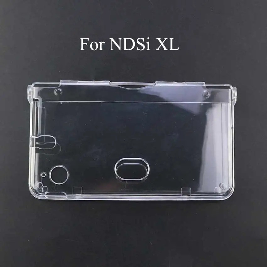 For Nintendo 3DS Clear Snap-on Plastic Crystal Hard Shell Protective Case Cover.