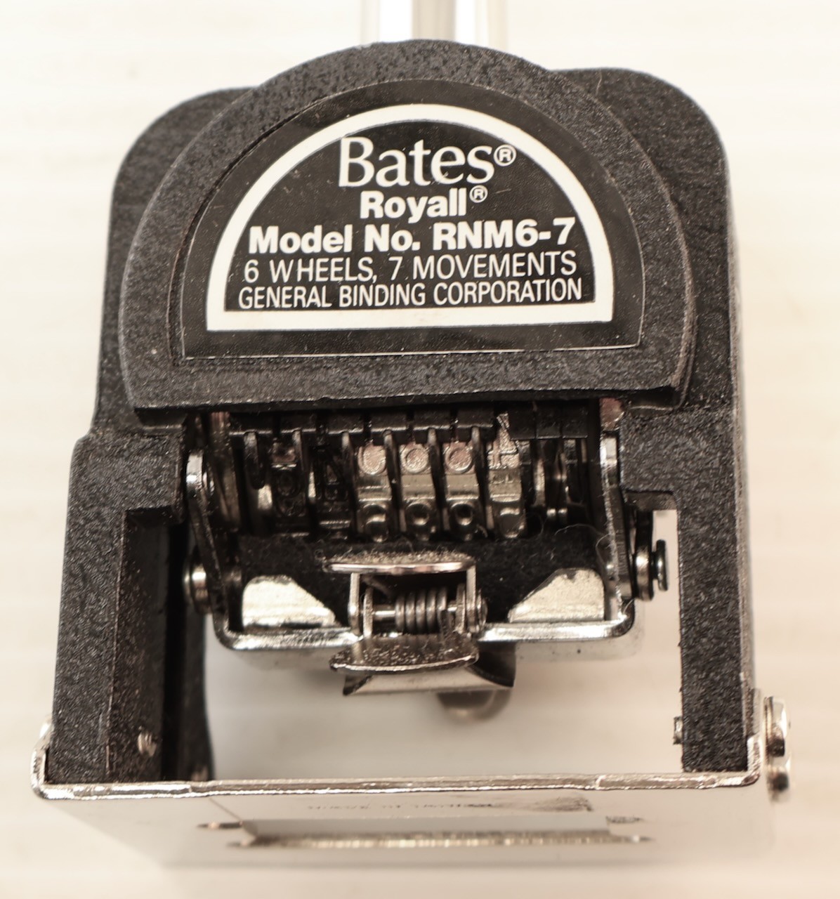 3 Pc. Date Number Stamping System Items / Bates Royall Sure-Rite Eagle Zephyr