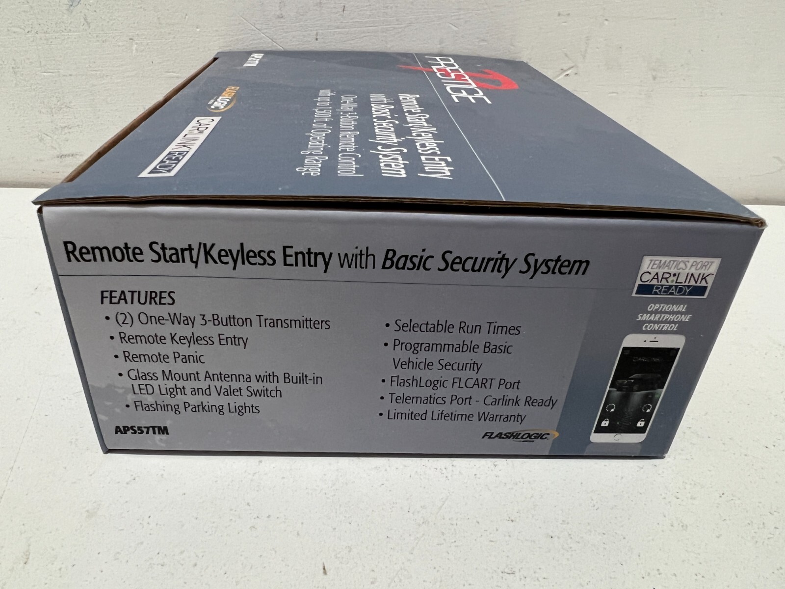 Prestige APS57TM One-Way Remote Start & Keyless Entry System Brand New Complete
