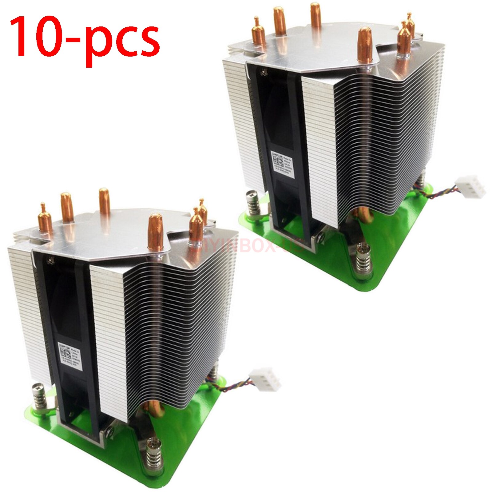 X10 Dell XPS 8940 Dell G5 5090 5000 Optiplex CPU Cooler Fan With Heatsink VWD01