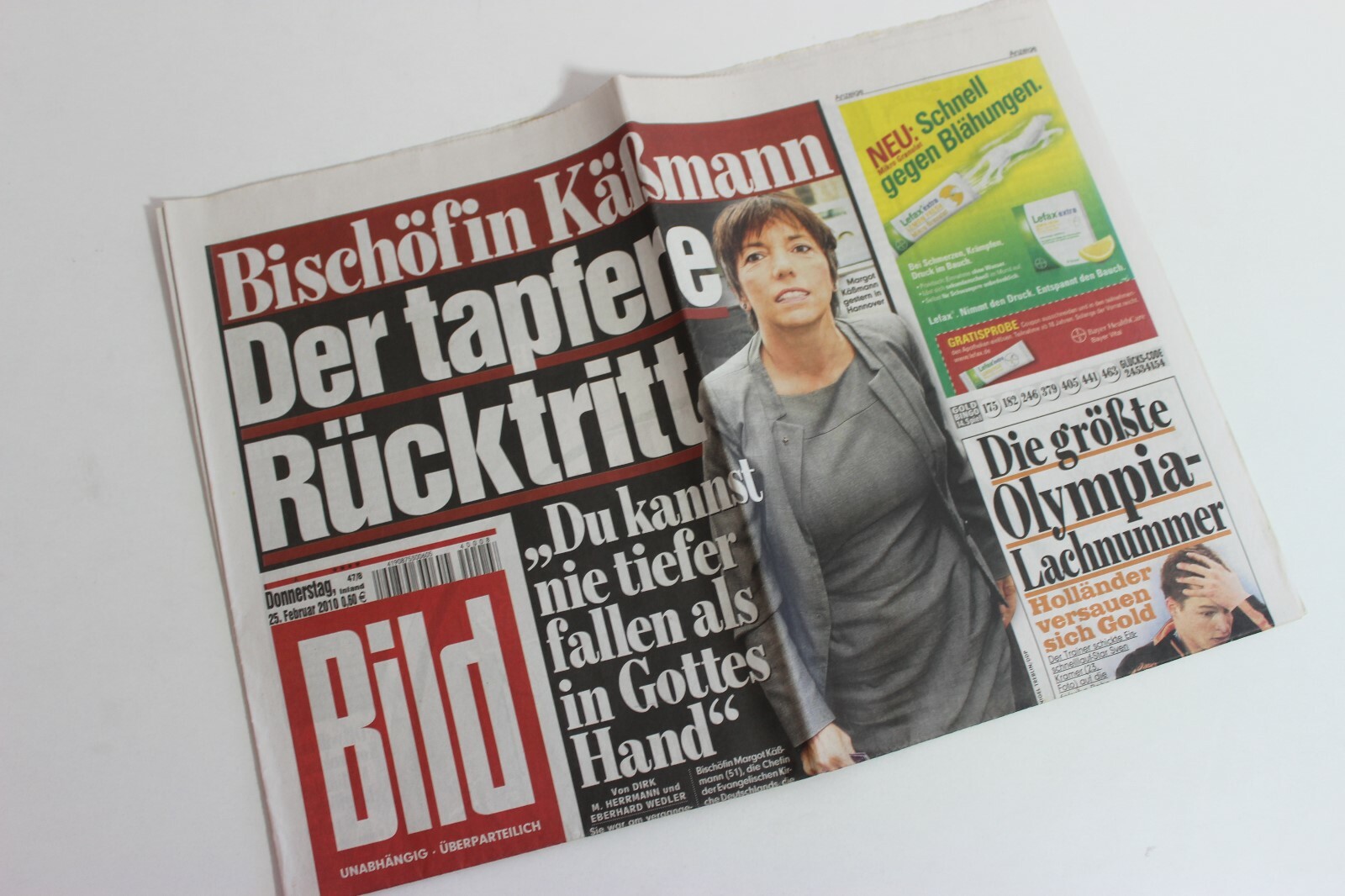 BILDzeitung 25/02/2010 February 25/2/2010 Special Occasion Gift