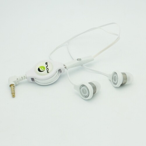 For Kyocera DuraForce Ultra 5G - Retractable Earphones Headphones Hands-free